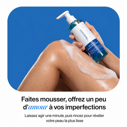 Gel douche à 1 % d'acide salicylique