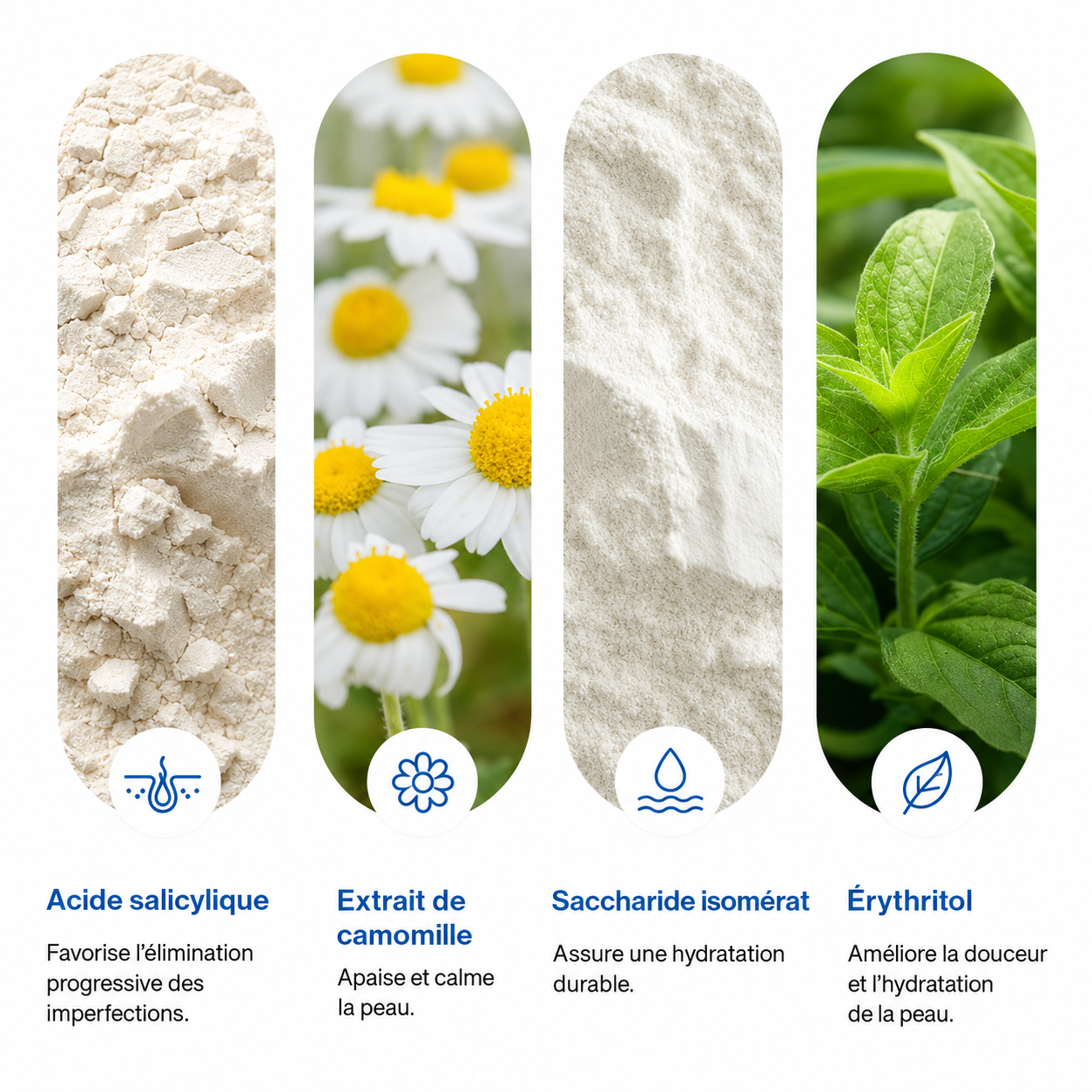 Gel douche à 1 % d'acide salicylique