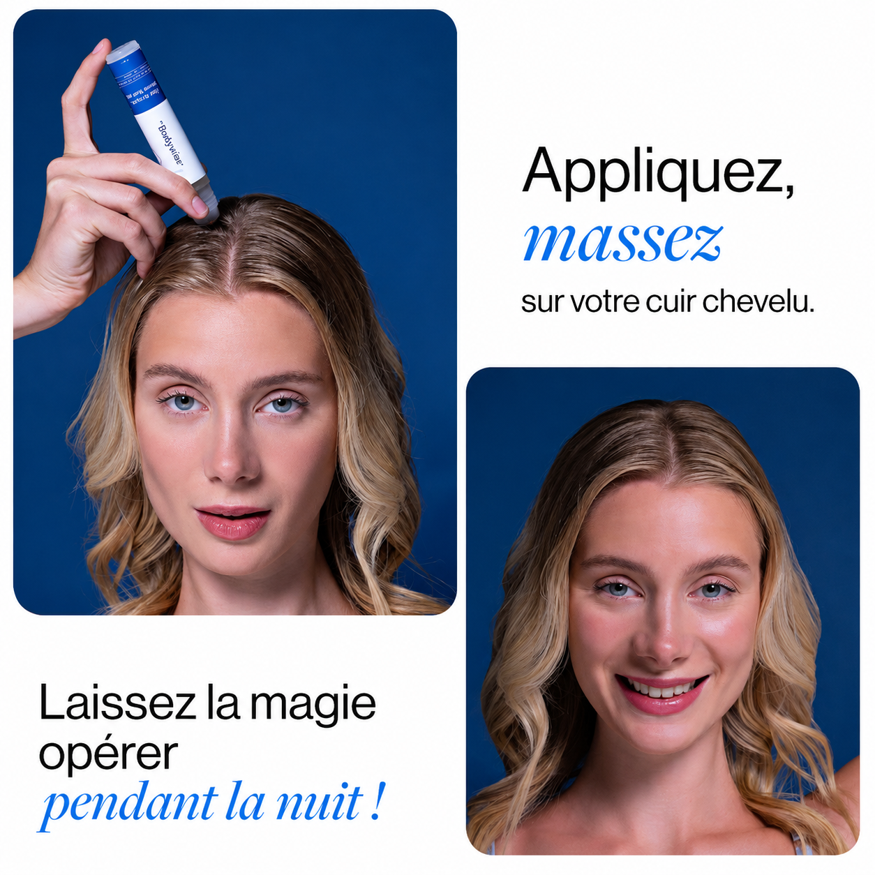 Sérum capillaire avancé en roll-on